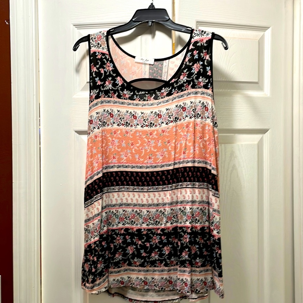 Rue Juju flowery tank, large